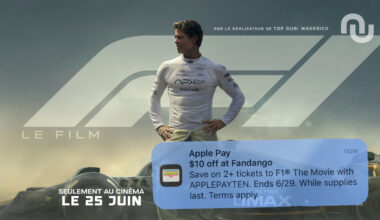 Apple fâche ses utilisateurs avec une publicité forcée pour le film F1