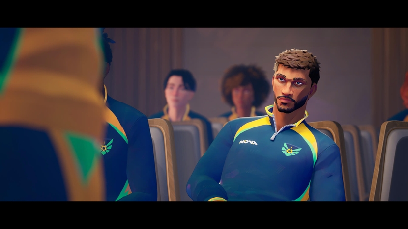 Un prologue muet raconte comment un jeune talent se fait remarquer par un club professionnel et finit par gagner sa place comme titulaire à force de ne rien lâcher, après une adaptation difficile. C'est pour le moment la seule trace de narration dans le jeu, mais on ne doute pas que Rematch sera bientôt annoncé en film ou en série, comme tous les jeux vidéo qui ne s'y prêtent pas.