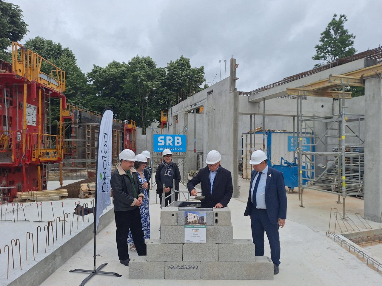 Au cœur de ce quartier prioritaire de Rennes, 47 nouveaux logements sont en construction : le projet en images
