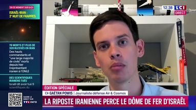 Riposte iranienne : les explications de Gaëtan Powis
