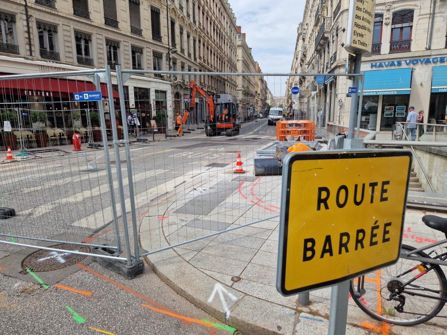 Lyon. La rue Édouard Herriot interdite aux voitures depuis Bellecour -