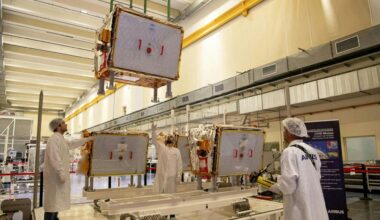 Construits par Airbus à Toulouse, ces satellites ont pris leur envol pour une mission très spéciale