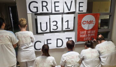 Manque de moyens, travail dégradé... L'unité de chirurgie orthopédique du CHU de Rouen est en grève