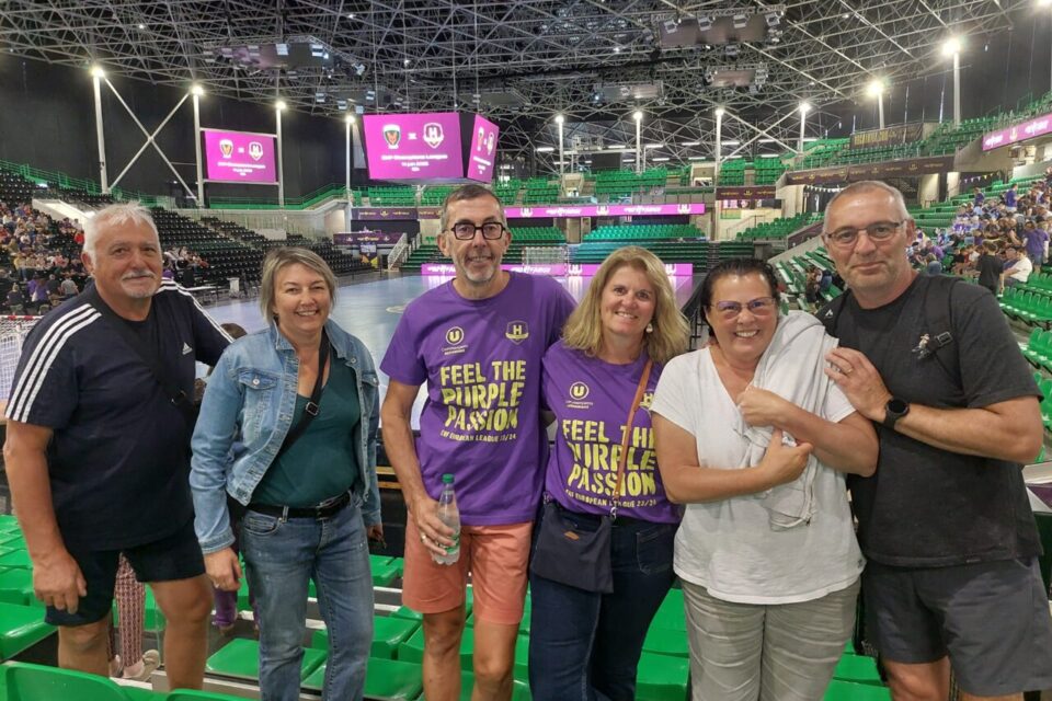 Les fans nantais sont venus entre amis assister à la demi-finale du H. 