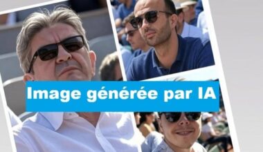 Mélenchon et Bompard pris à revers par une fake news via IA