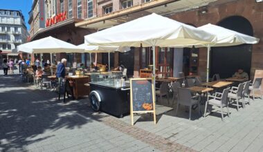 une toute nouvelle terrasse vient d'ouvrir sur la place Kléber