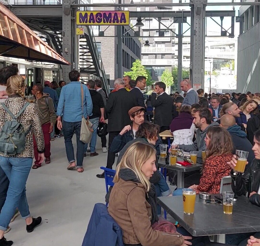 Sur l'île de Nantes, une soirée Roller Disco organisée dans ce restaurant