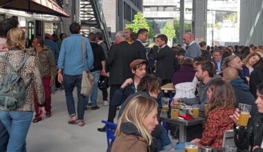 Sur l'île de Nantes, une soirée Roller Disco organisée dans ce restaurant