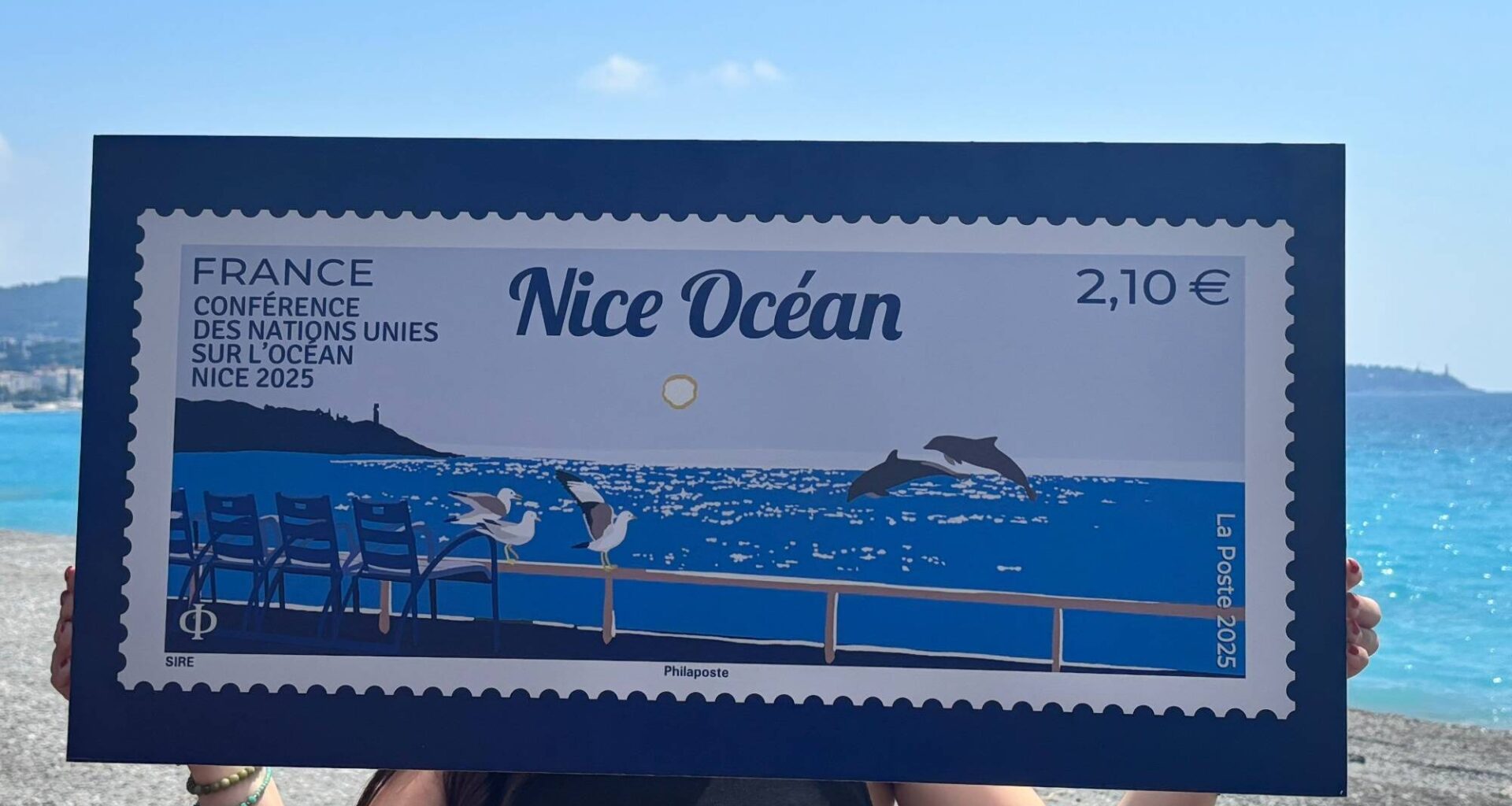 La Poste crée spécialement un timbre pour le Sommet de l’Océan à Nice