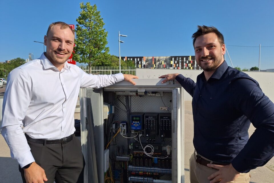 Pierre Philbert, président de WISP Solutions, et Timothée Colas Des Francs, directeur technique.