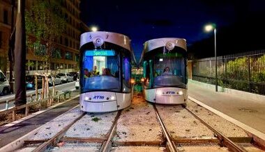 À Marseille, les essais du tram ont débuté sur l’extension Sud
