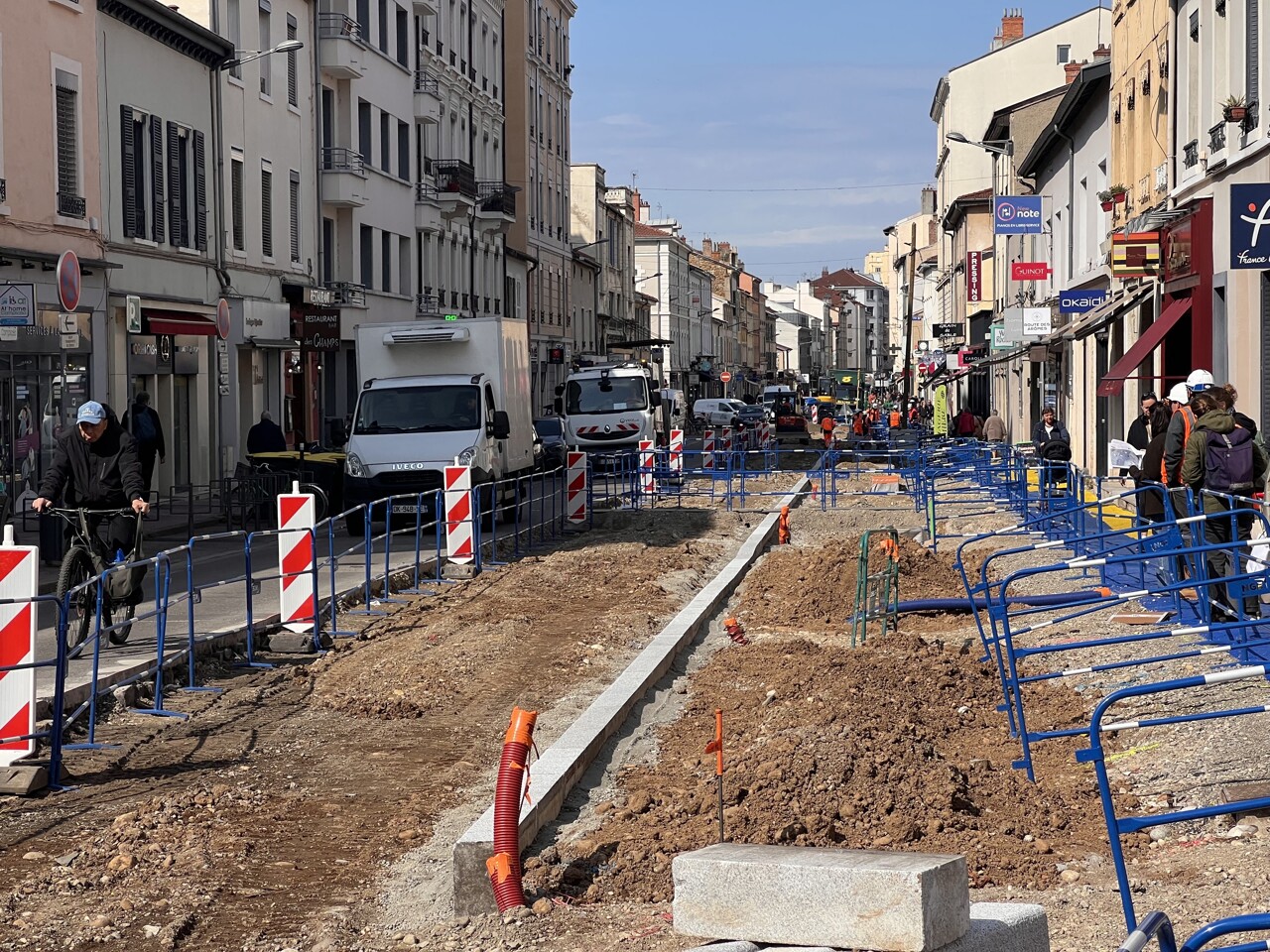 Lyon. Un commerçant en colère contre les travaux de cette avenue subit une défaite en justice
