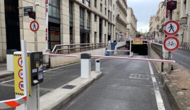 l'accès au parking de la Comédie par la rue Victor Hugo sera fermé plusieurs mois