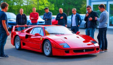 Illustration de la réplique de Ferrari F40 basée sur une Audi TT.