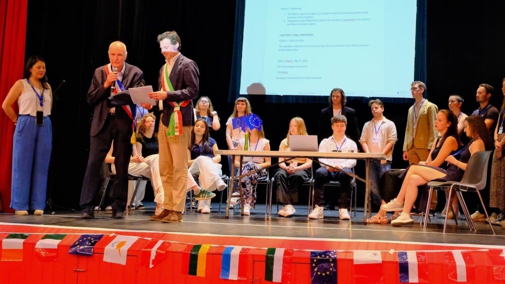 des jeunes venus de plusieurs pays d'Europe ont parlé d'avenir et d'écologie à Pertuis