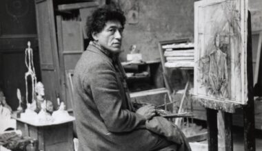 Alberto Giacometti dans son atelier