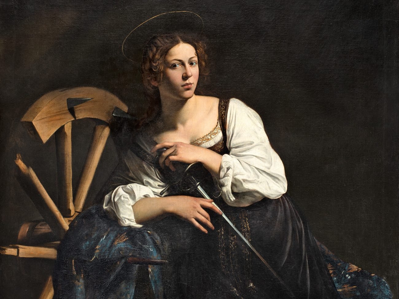 Le Caravage, Sainte Catherine d’Alexandrie