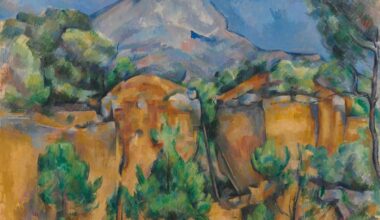 Paul Cezanne, La Montagne Sainte-Victoire vue de la carrière Bibémus