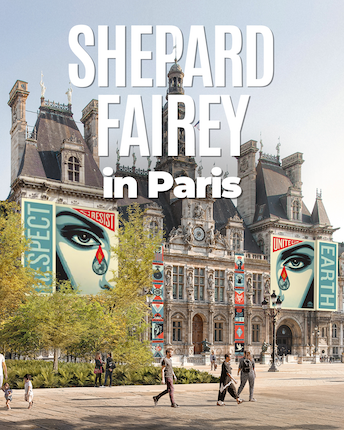 Paris accueille une œuvre inédite et puissante de Shepard Fairey dès le 19 juin !