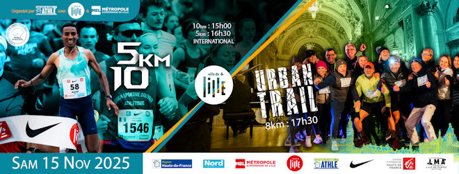 L'Urban Trail de Lille est de retour le samedi 15 novembre 2025