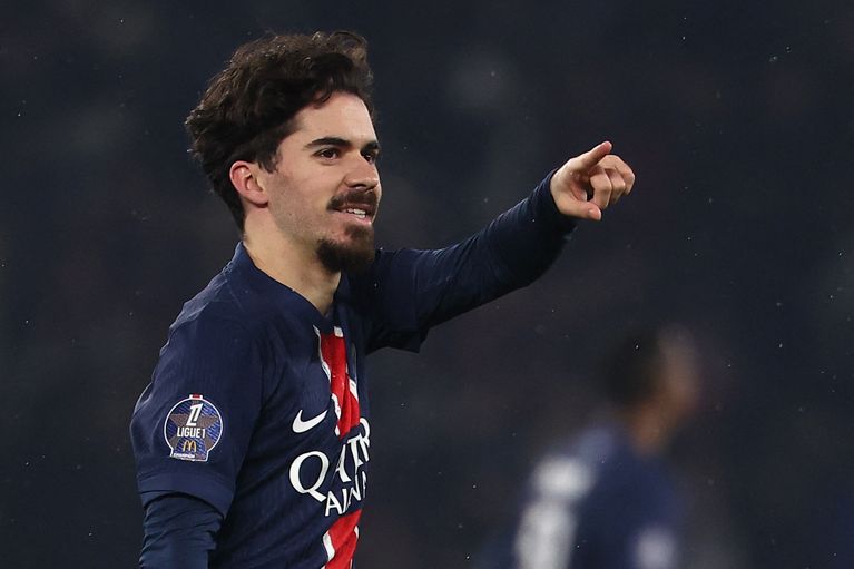 Vitinha, la force tranquille du PSG.  - FRANCK FIFE / AFP