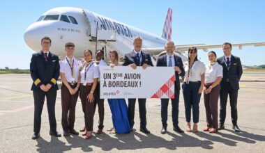 Volotea base un troisième avion à Bordeaux
