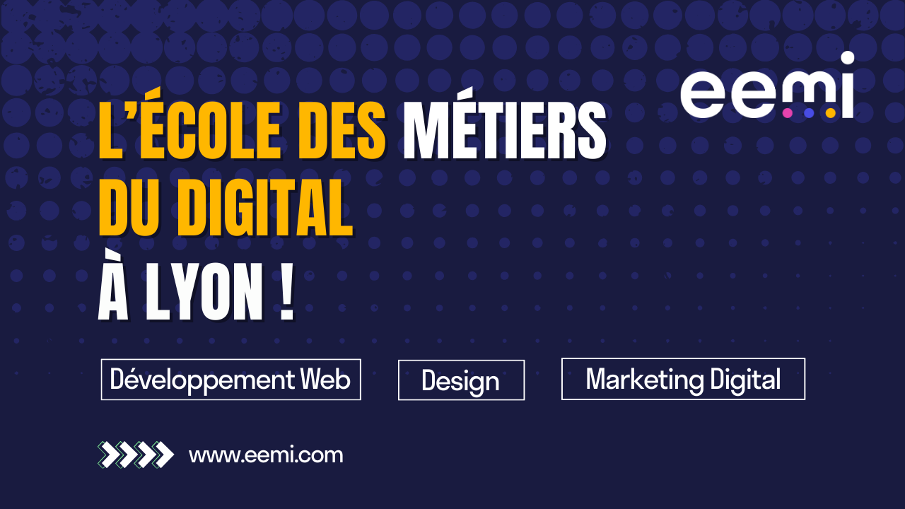 Vous êtes interessé.e par les métiers du digital ? Rendez-vous le 14 juin aux portes ouvertes de l'EEMI, l'école des métiers du Digital !