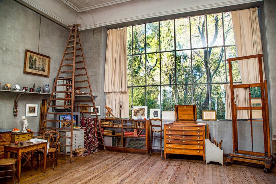 L’atelier des Lauves de Paul Cezanne