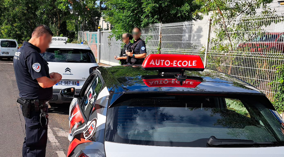 Les auto-écoles dans le collimateur des policiers à Montpellier 