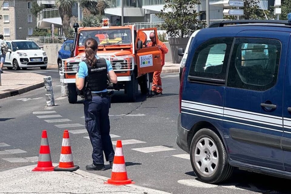 Le CCFF et les gendarmes de Castelnau-le-Lez sont mobilisés 