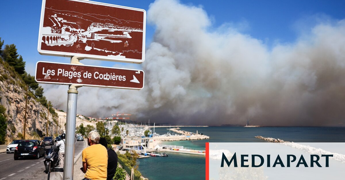Des incendies font rage dans le sud, les flammes atteignent Marseille