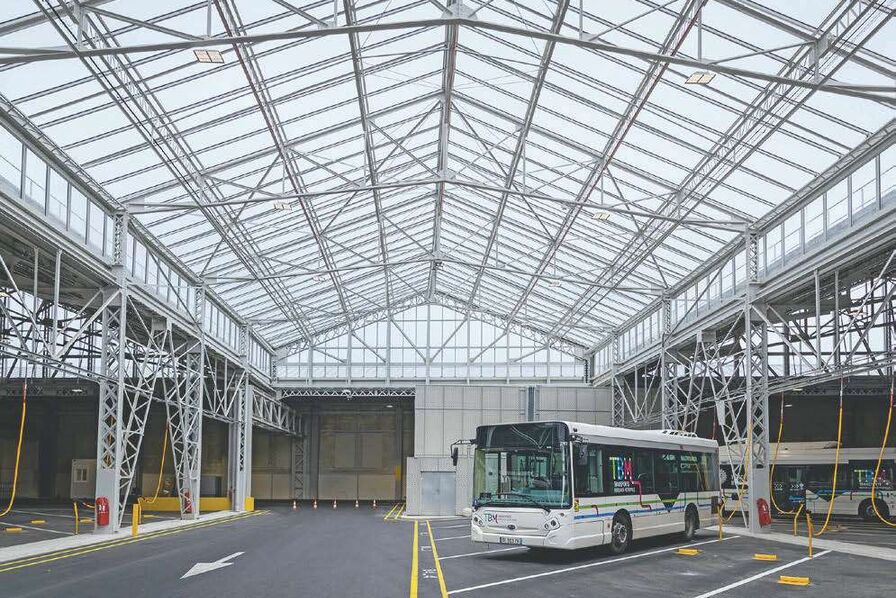 le dépôt Lescure retrouve sa halle et sa fonction