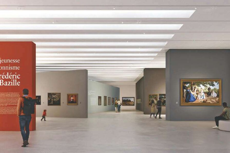 Acte II en sous-sol au musée Fabre