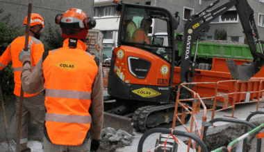 A Grenoble, l’usage de matériels électriques en terrassement convainc Colas et GreenAlp