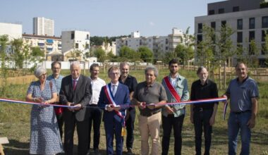 Tassin. Alain Mérieux et Pascal Charmot inaugurent un nouveau parc -