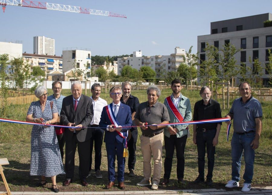 Tassin. Alain Mérieux et Pascal Charmot inaugurent un nouveau parc -
