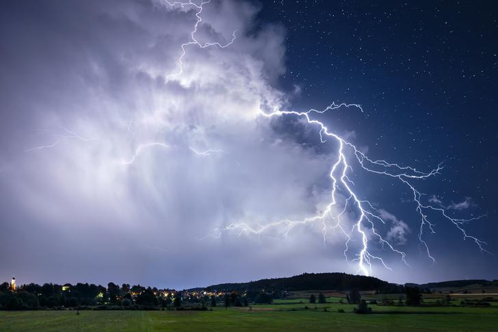 Face aux orages, vigilance orange dans six départements ce samedi 19 juillet, deux autres concernés pour pluie-inondations (photo d'illustration prise en Bavière en 2017).