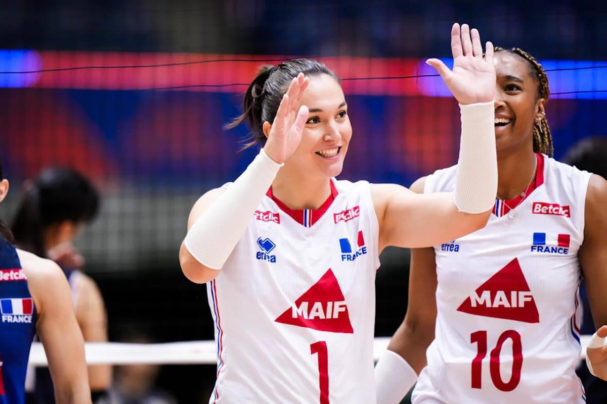 La France bat la Corée du Sud et achève la Ligue des nations sur une bonne note avant les Mondiaux - L'Équipe