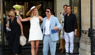 Plusieurs personnalités présentes au mariage de Jean-Luc Lahaye ! Le chanteur de 72 ans bien entouré pour dire oui à Paola à Paris