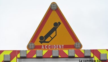 Saint-Just-Malmont : elle glisse sur la RD500 et va percuter une voiture qui attendait au "stop"