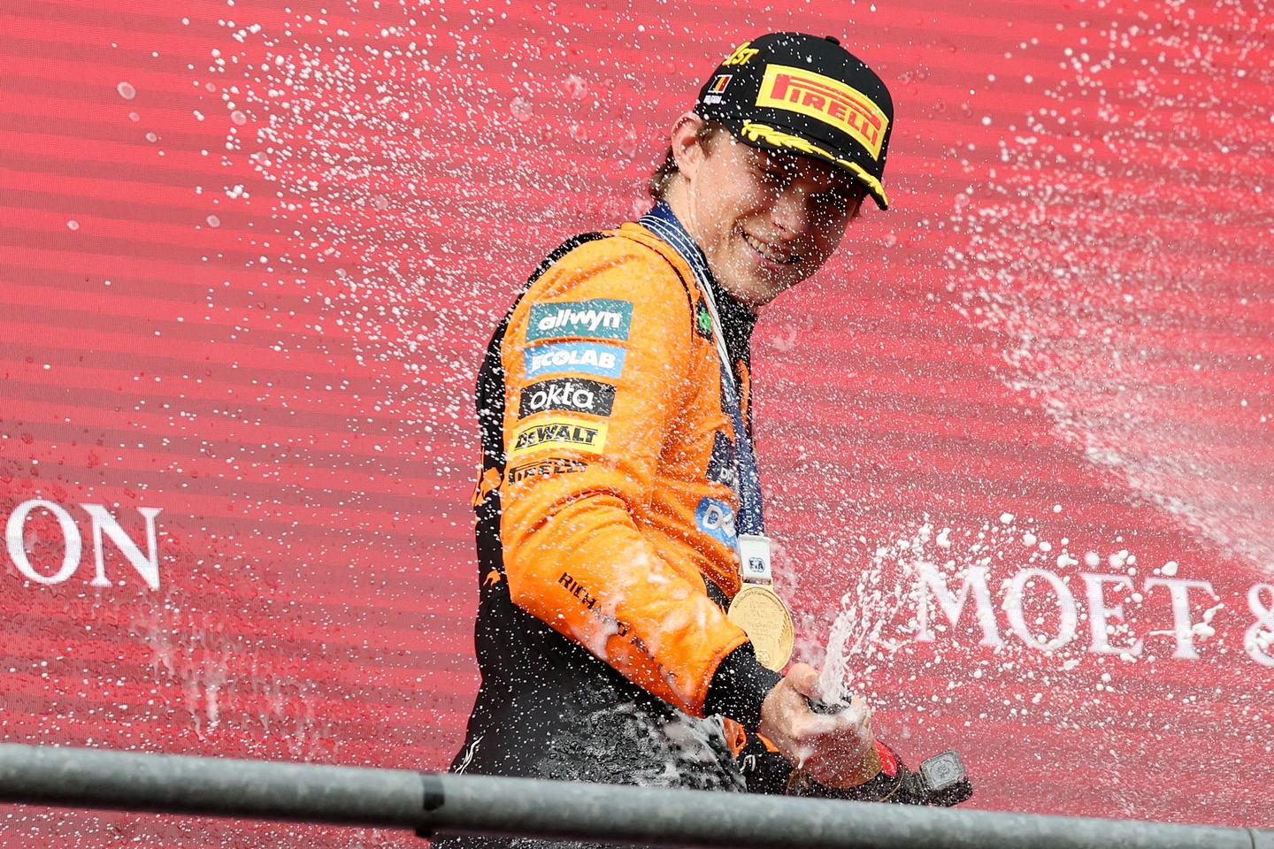 Oscar Piastri remporte le Grand Prix de Belgique de formule 1