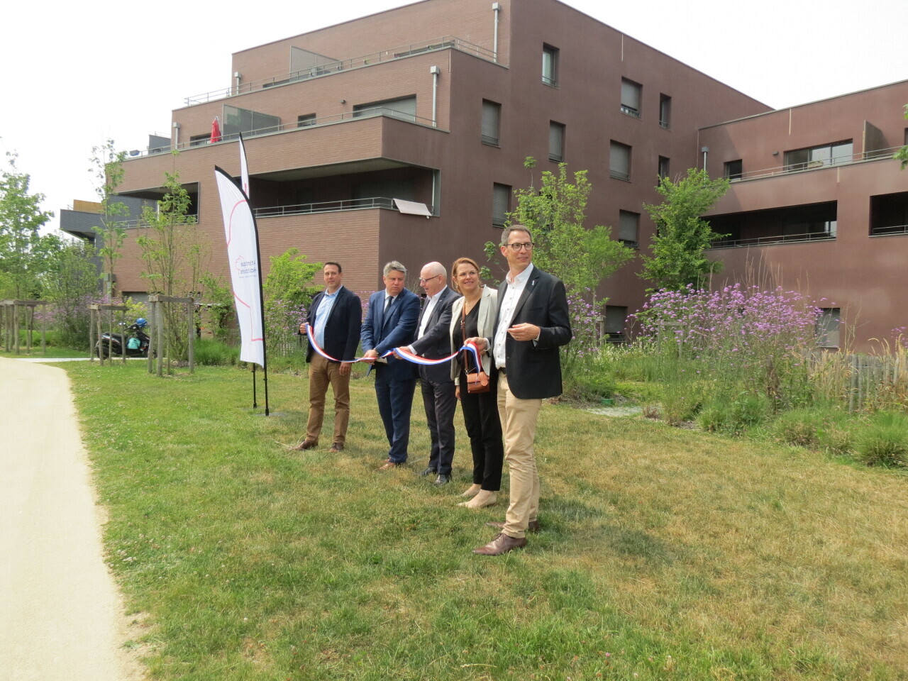 Près de Nantes. Un programme de 118 logements a remplacé l'usine de nutrition animale
