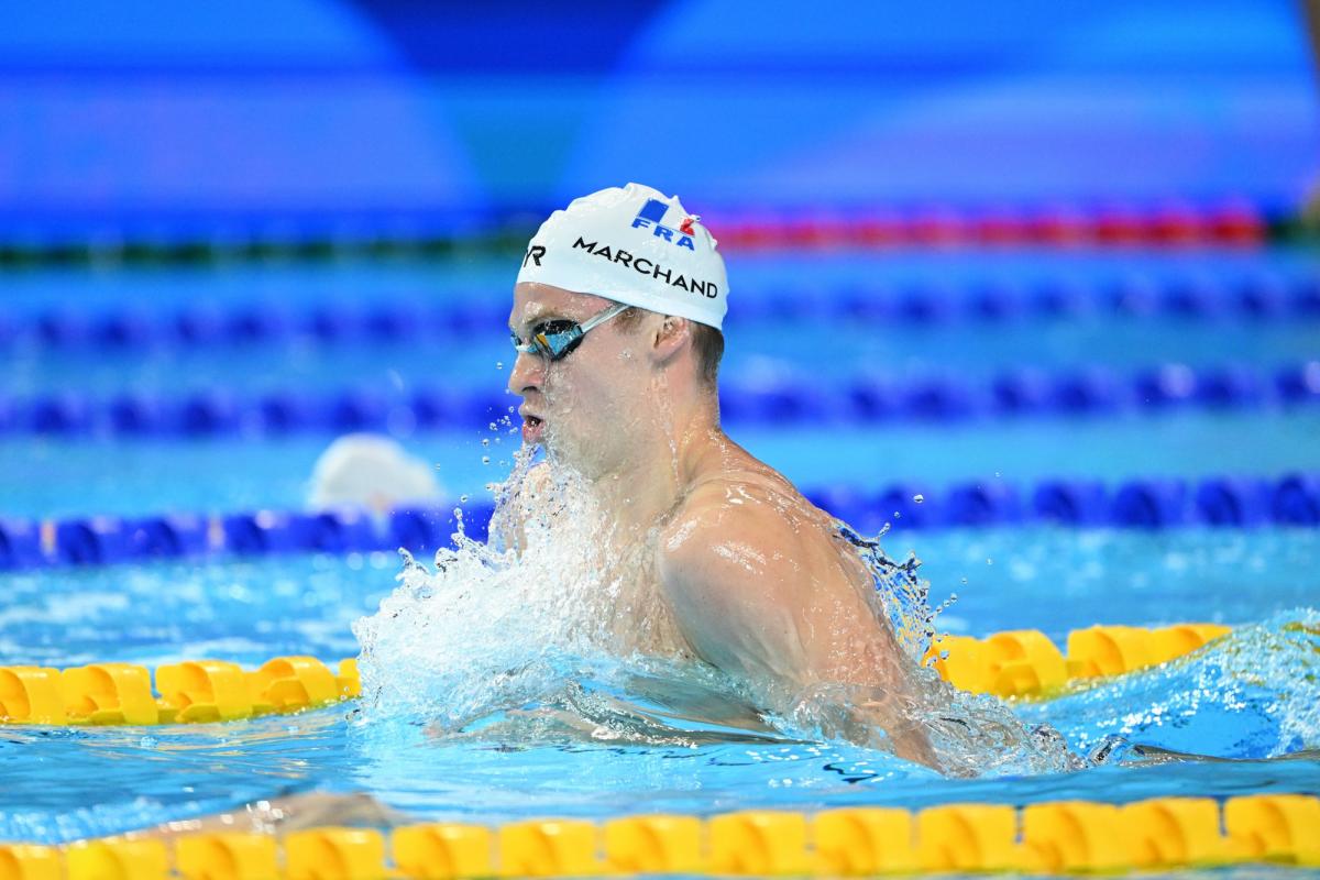 quel programme pour Léon Marchand lors des Championnats du monde de natation ?