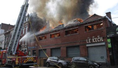 Lille. Un incendie impressionnant se déclenche dans la rue des Postes