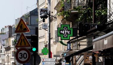 La canicule atteint son pic, Paris et une partie de la France suffoquent
