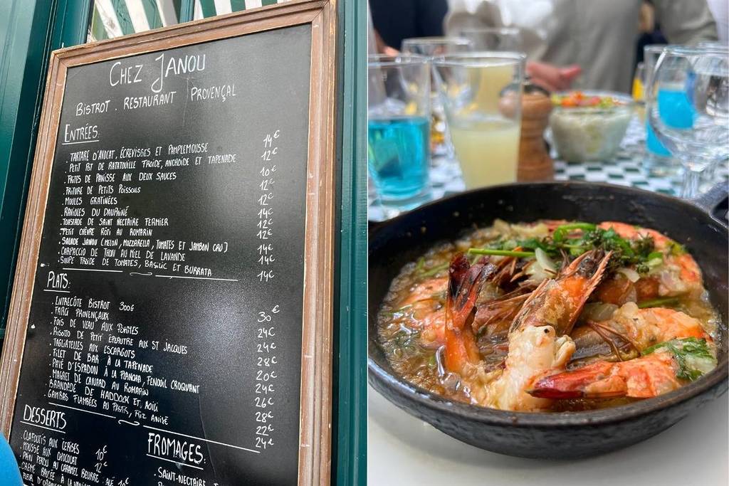 La Provence à Paris restaurant Le Marais