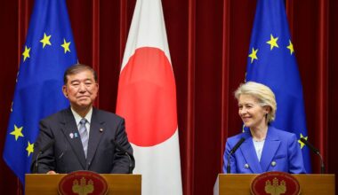 L'UE et le Japon renforcent leur alliance commerciale face aux tensions mondiales