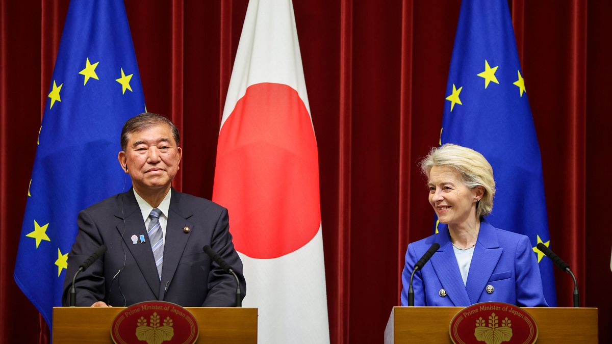 L'UE et le Japon renforcent leur alliance commerciale face aux tensions mondiales
