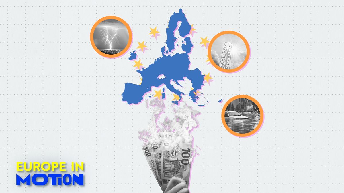 À combien s'élèvent les pertes écomiques des catastrophes climatiques en Europe ?