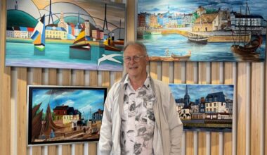 Lisieux : Pierre Coudray expose ses 49 tableaux